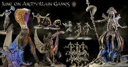 3D Printed Archvillain Games Sobesksen The Empire of Sands 28 32mm D&D (Online Only)