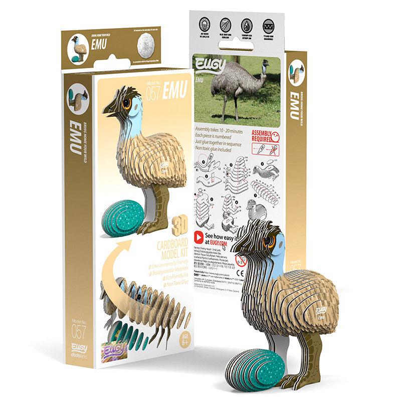 Emu 3D Cardboard Model Kit Eugy (ONLINE ORDER ONLY)