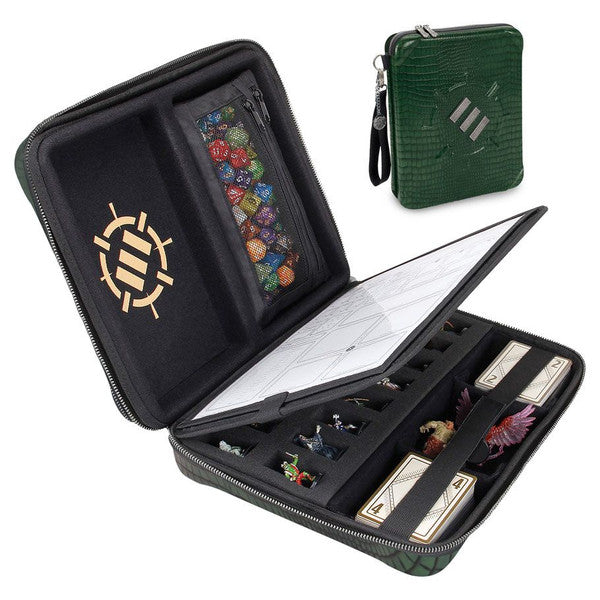 Enhance: RPG Organizer Case Collector's Edition Green (ONLINE ORDER ONLY)