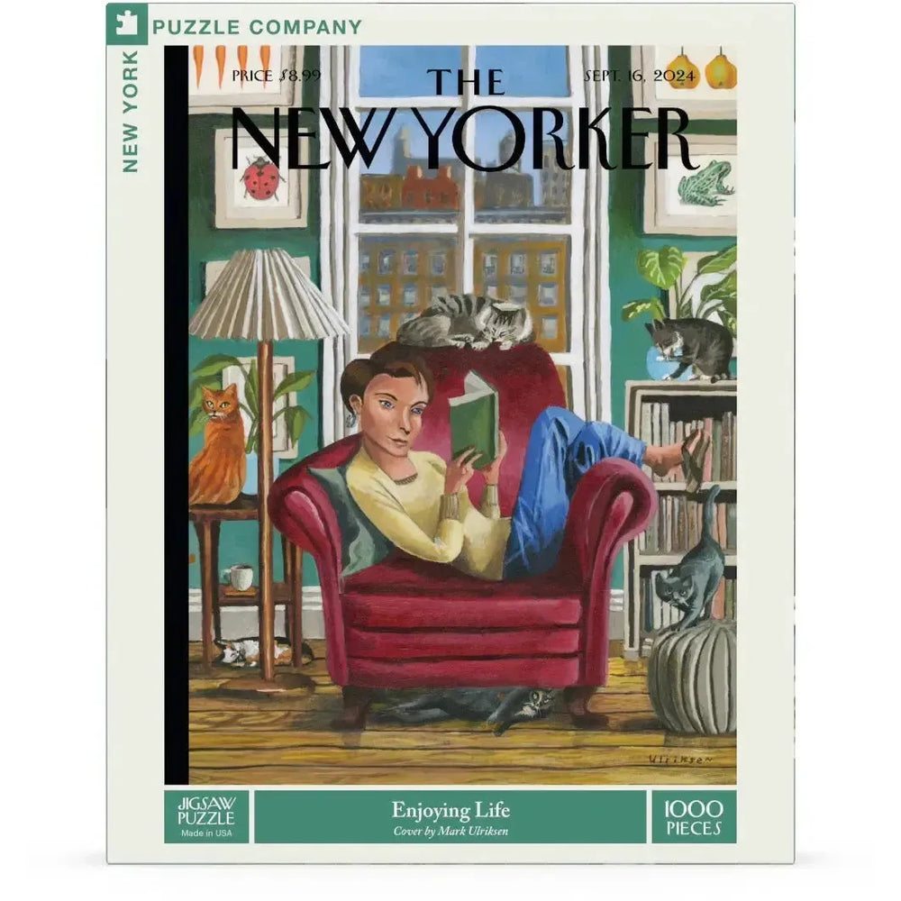 Enjoying Life 1000 Piece Jigsaw Puzzle NYPC (ONLINE ORDER ONLY)