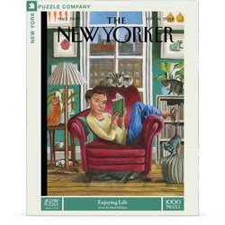 Enjoying Life 1000 Piece Jigsaw Puzzle NYPC (ONLINE ORDER ONLY)