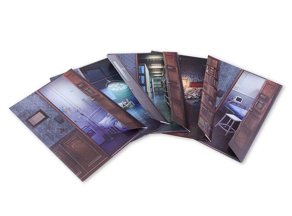 STANDARD EDITION Escape from the Asylum 1-6 Player Cooperative Game  - (ONLINE ORDER ONLY)