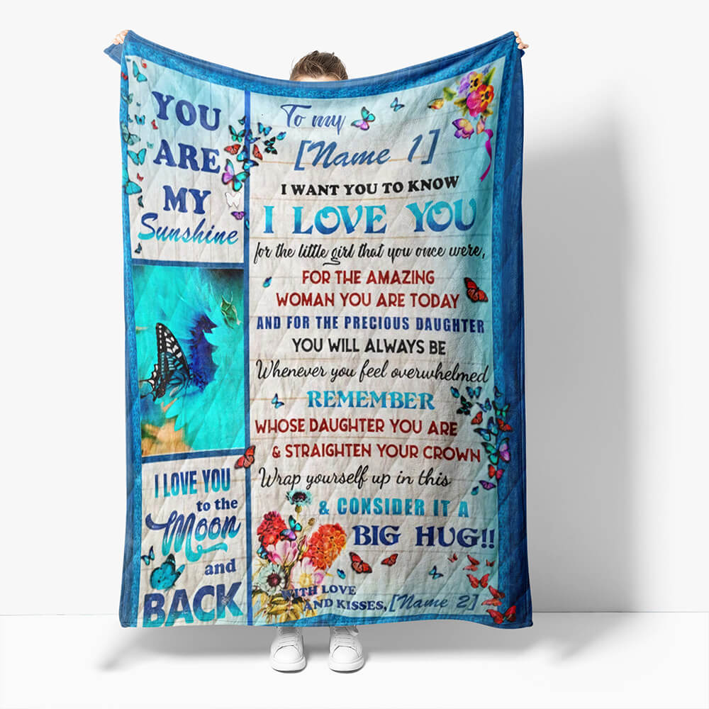 Envelope Flannel Blanket Soft Throw Blanket (Online Order Only)