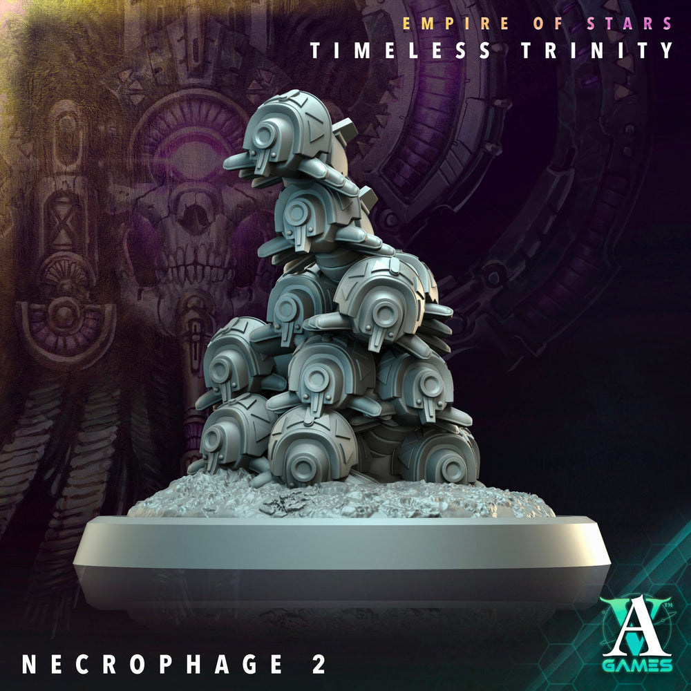 3D Printed Archvillain Games Necrophages Empire of Stars Timeless Trinity 28 32mm D&D (Online Only)