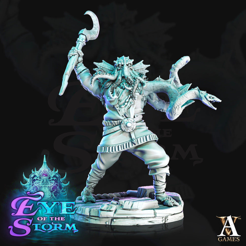 3D Printed Archvillain Games Eye of the Storm - Sky Kraken Acolytes 28mm 32mm D&D (Online Only)