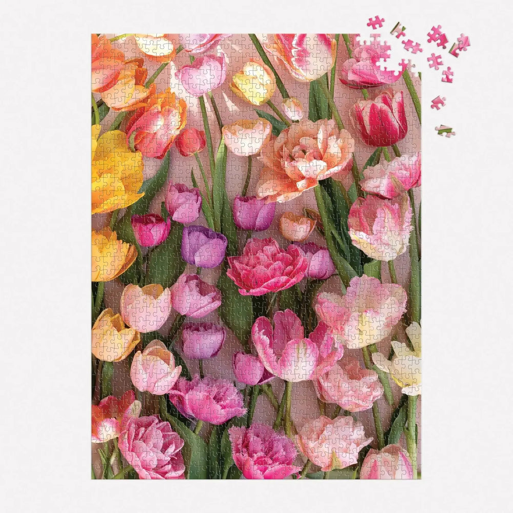 Ephemeral Tulips 1000 Piece Jigsaw Puzzle Galison (ONLINE ORDER ONLY)