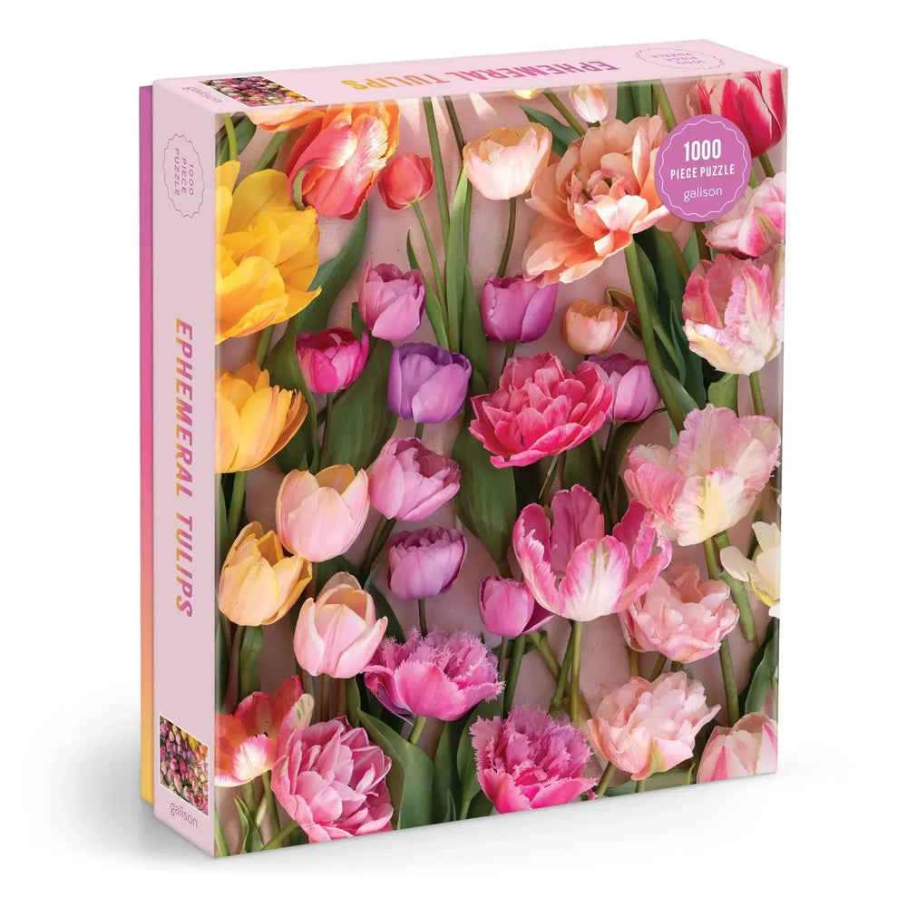 Ephemeral Tulips 1000 Piece Jigsaw Puzzle Galison (ONLINE ORDER ONLY)