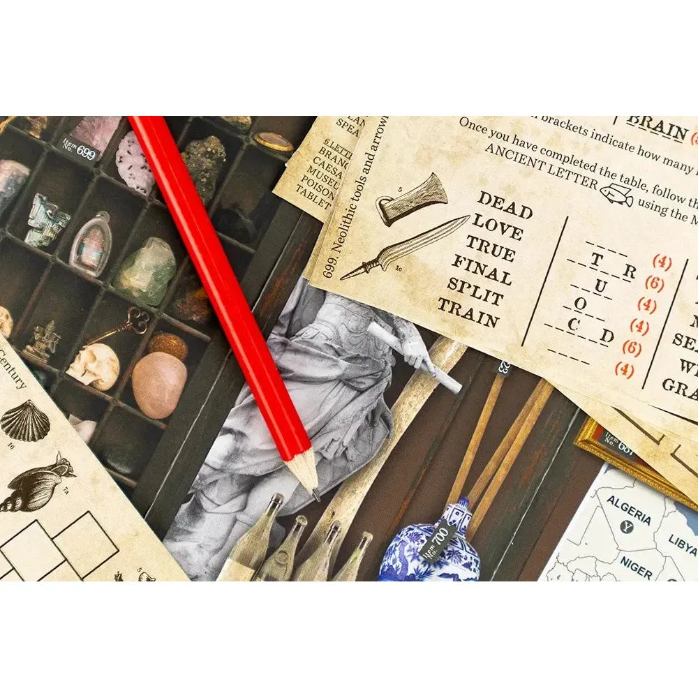 Escape From the Museum- Escape Room Card Game - Professor Puzzle (ONLINE ORDER ONLY)