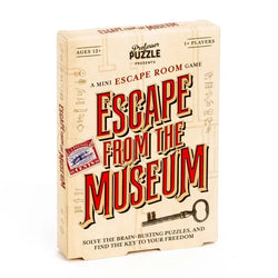 Escape From the Museum- Escape Room Card Game - Professor Puzzle (ONLINE ORDER ONLY)