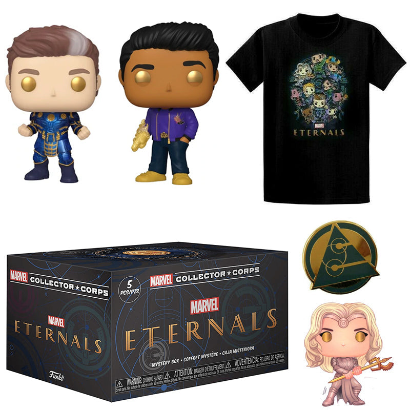 Marvel Collector Corps Box (Eternals, Unsealed, Shirt Size 2XL) (Online Order Only)