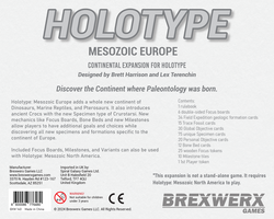 Holotype: Mesozoic Europe (ONLINE ORDER ONLY)