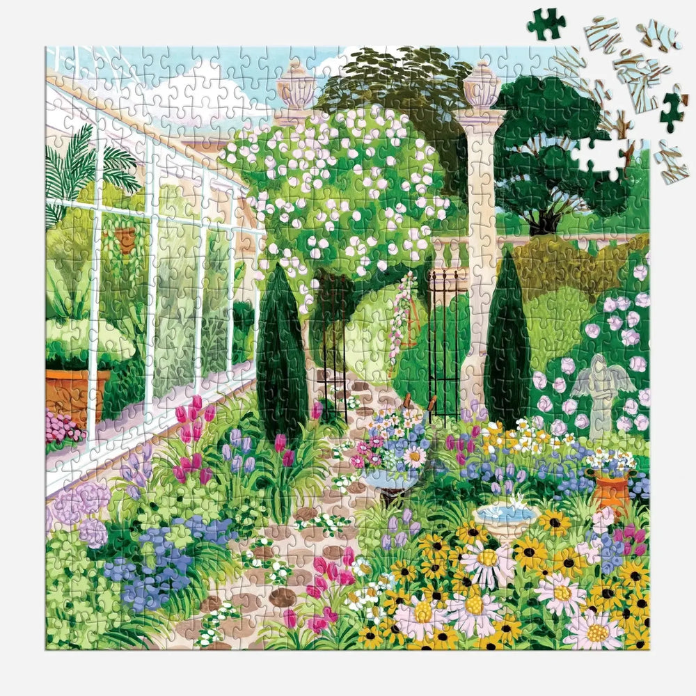 Evergreen Gardens 500 Piece Jigsaw Puzzle Galison (ONLINE ORDER ONLY)