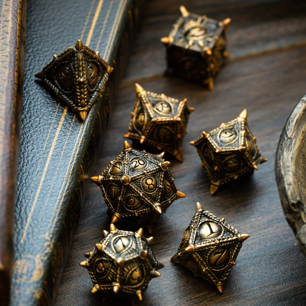 Everwatch Bronze Metal DND Dice Set (ONLINE ORDER ONLY)