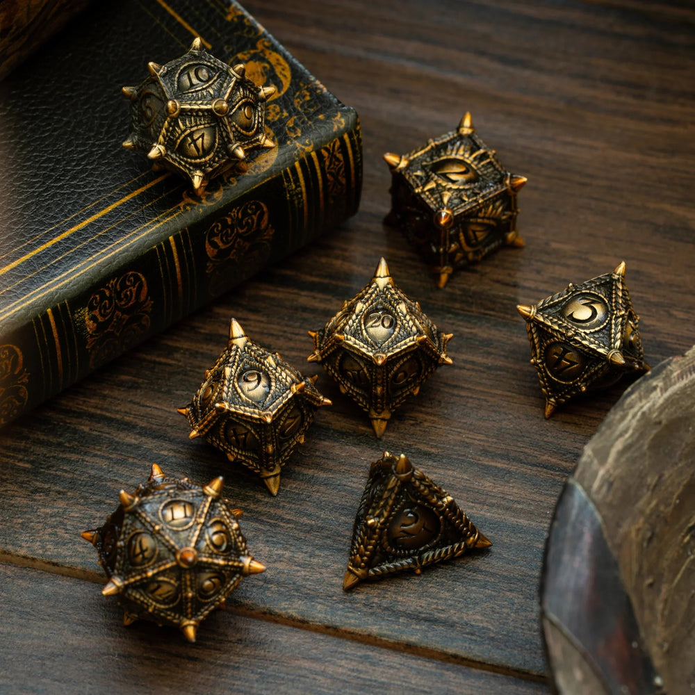 Everwatch Bronze Metal DND Dice Set (ONLINE ORDER ONLY)