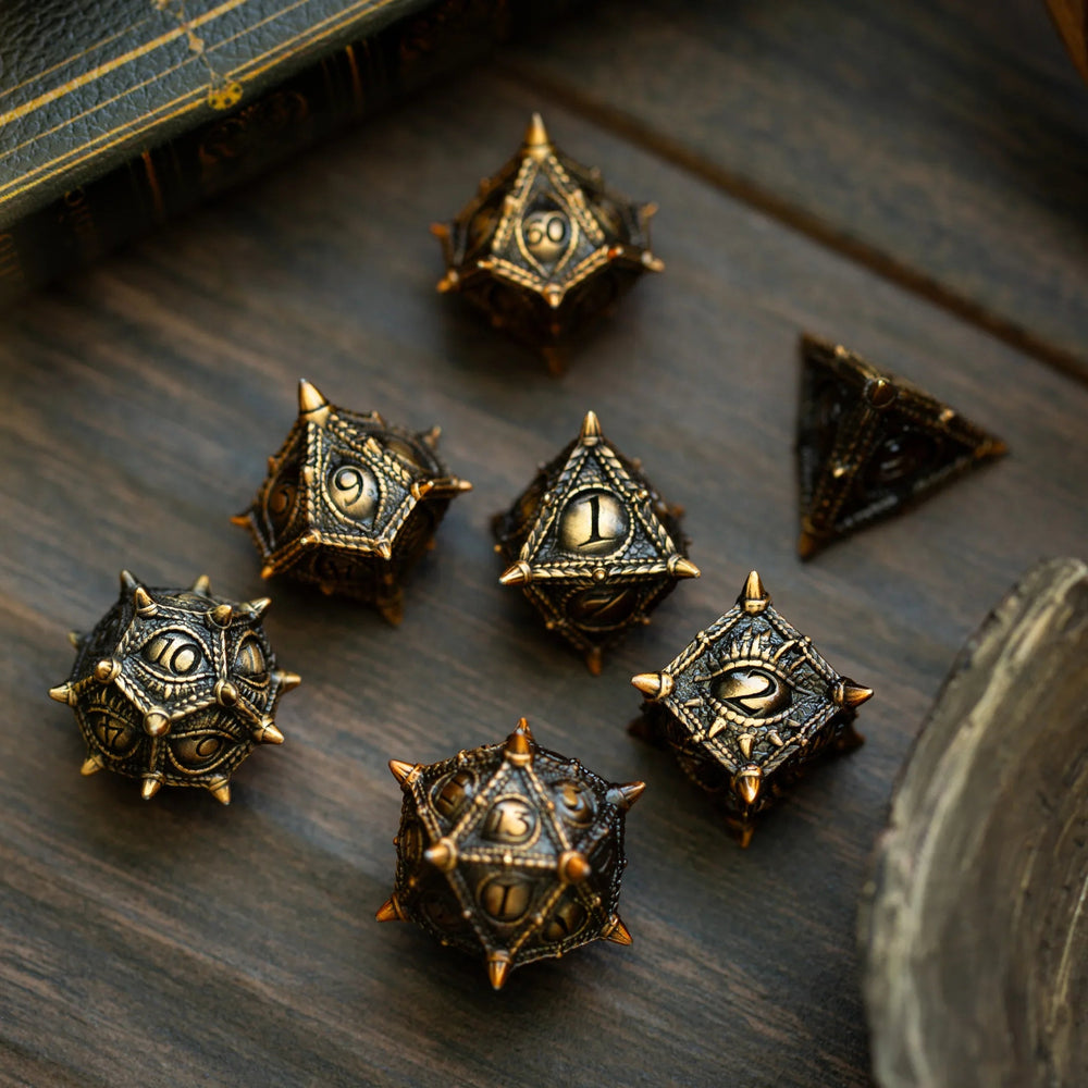 Everwatch Bronze Metal DND Dice Set (ONLINE ORDER ONLY)