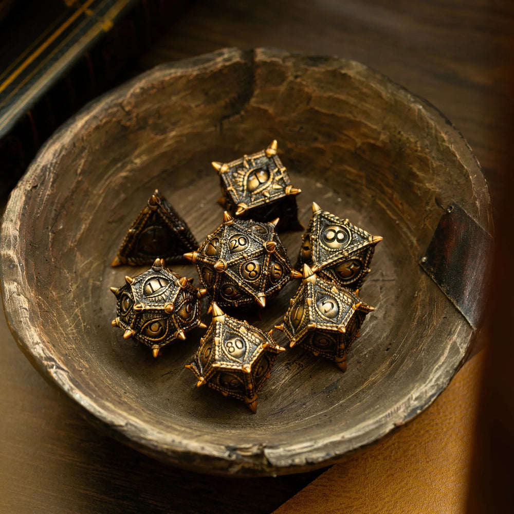 Everwatch Bronze Metal DND Dice Set (ONLINE ORDER ONLY)