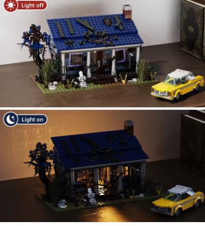 Evil Dead cabin MOC Creative street view (Online Only)
