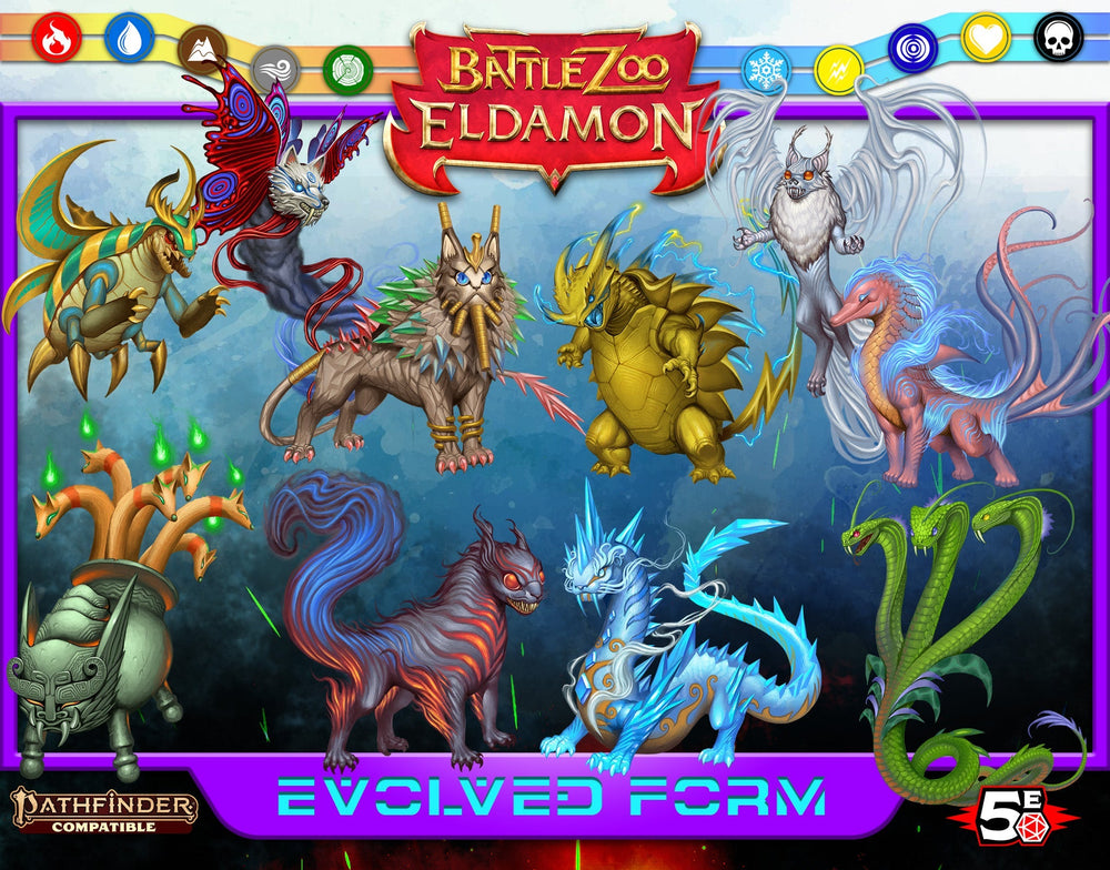 Battlezoo Eldamon Hardcover & PDF (Online Order Only)