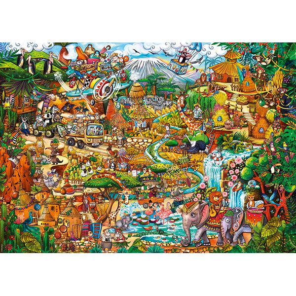 Exotic Safari 2000 Piece Jigsaw Puzzle Heye (ONLINE ORDER ONLY)