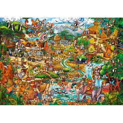 Exotic Safari 2000 Piece Jigsaw Puzzle Heye (ONLINE ORDER ONLY)