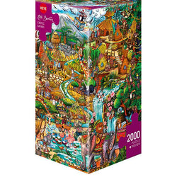 Exotic Safari 2000 Piece Jigsaw Puzzle Heye (ONLINE ORDER ONLY)