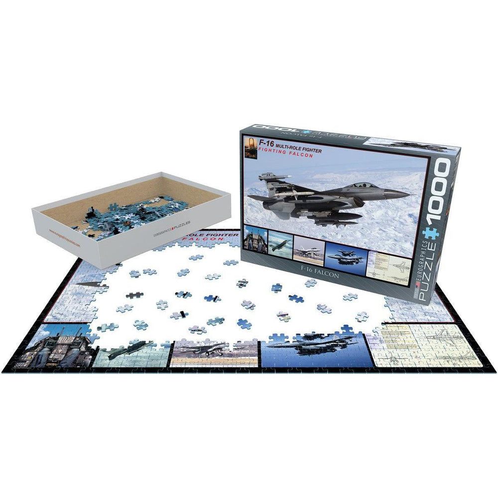 F-16 Falcon 1000 Piece Jigsaw Puzzle Eurographics (ONLINE ORDER ONLY)