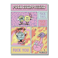 F*** Everything 500 Piece Jigsaw Puzzle Fun Club (ONLINE ORDER ONLY)