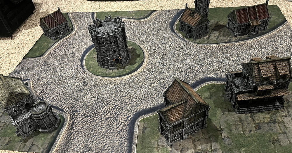 Town Center - Neoprene Battle Mat with Bag (Online Order Only)