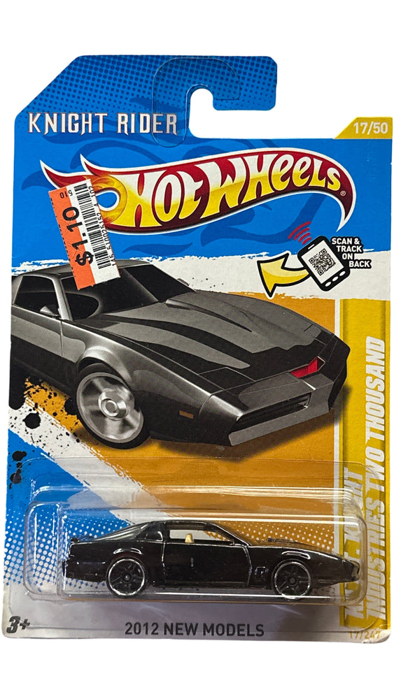 Hot Wheels K.I.T.T. Knight Industries Two Thousand 2012 Model 17/50 (Online Order Only)