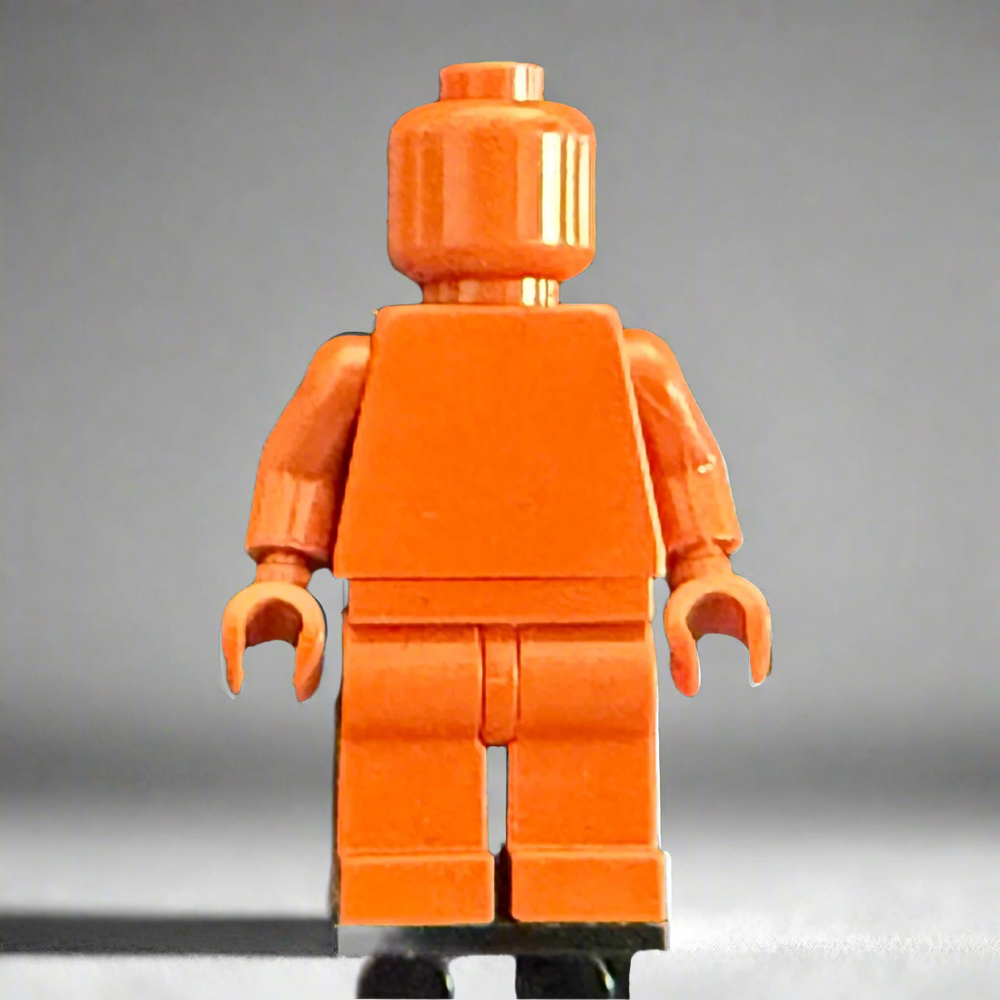 Monochrome Custom Minifigures – 40+ Vibrant Colors! (ONLINE ORDER ONLY)