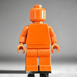 Monochrome Custom Minifigures – 40+ Vibrant Colors! (ONLINE ORDER ONLY)