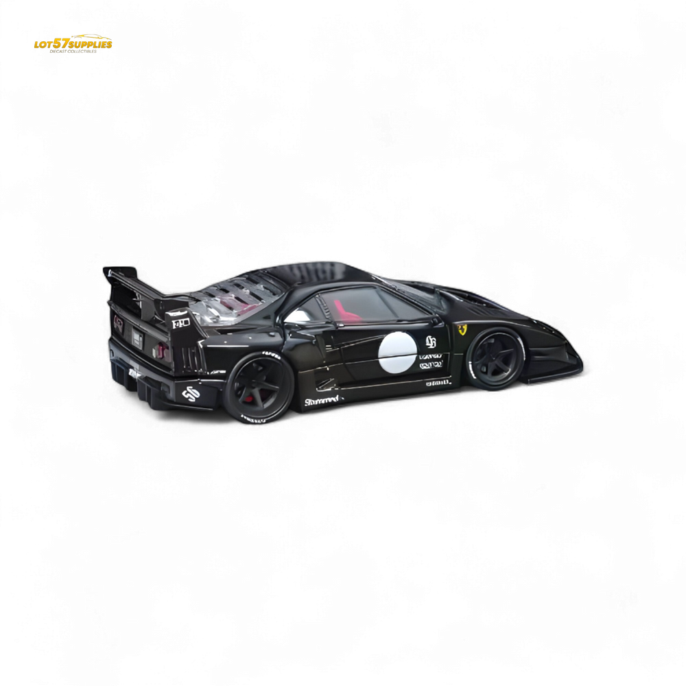 Star Model F40 in Black Luxury Version - Openable Rear Cover 1:64 (ONLINE ORDER ONLY)