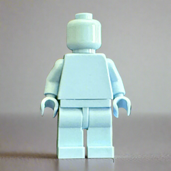 Monochrome Custom Minifigures – 40+ Vibrant Colors! (ONLINE ORDER ONLY)