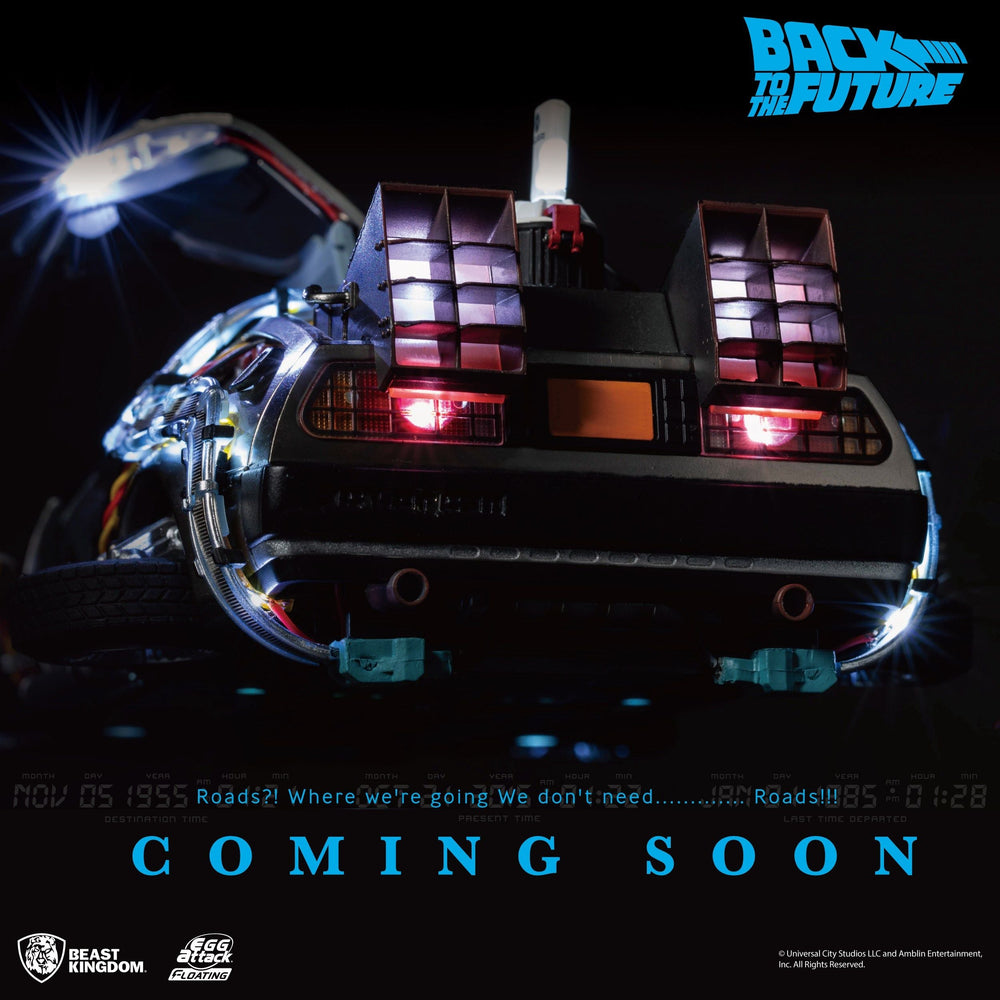 Back to the Future Part II Floating DeLorean Time Machine (Deluxe Edition) (ONLINE ORDER ONLY)