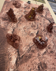 Barren Lands - Neoprene Battle Mat with Bag (Online Order Only)