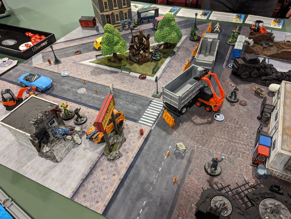 Modern City 2 - Neoprene Battle Mat with Bag (Online Order Only)