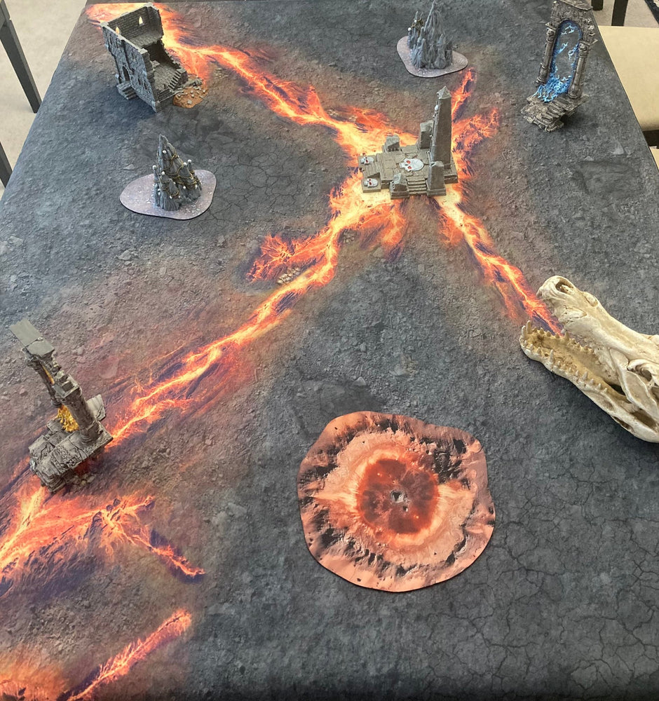 Infernal Steppes - Neoprene Battle Mat with Bag (Online Order Only)
