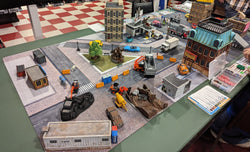 Modern City 2 - Neoprene Battle Mat with Bag (Online Order Only)