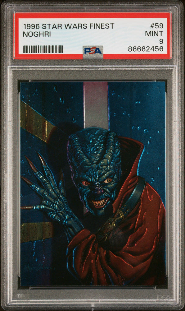 1996 STAR WARS FINEST NOGHRI  #59 - PSA 9 (Online Order Only)