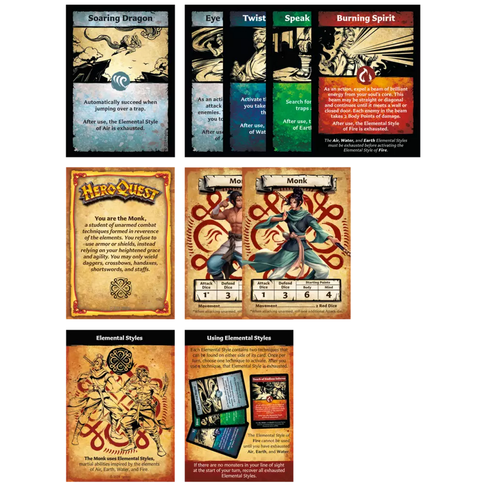 HeroQuest: Path of the Wandering Monk (ONLINE ORDER ONLY)