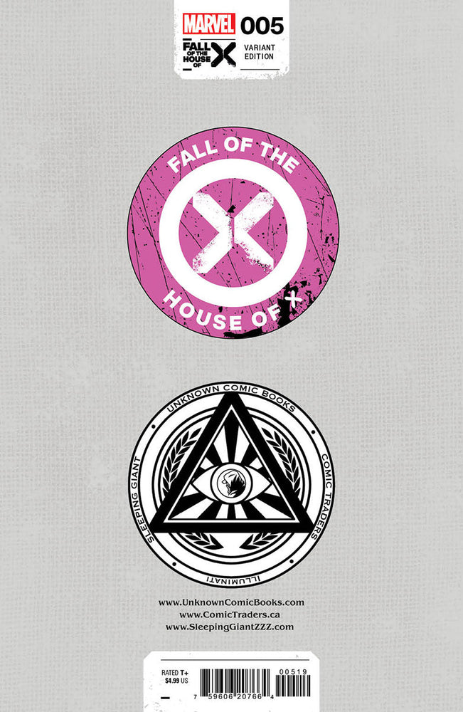 Fall Of The House Of X #5 Unknown Comics Miguel Mercado Exclusive Virgin Var [Fhx] (05/22/2024) (Online Only)