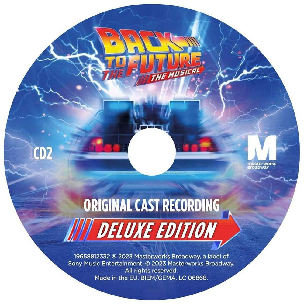 Back to the Future: The Musical (Original Cast Recording) Deluxe Edition CD (ONLINE ORDER ONLY)