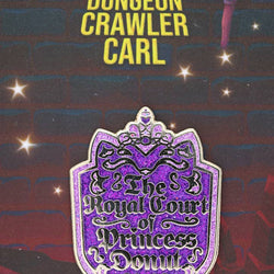 Foam Brain Games: Enamel Pin - Dungeon Crawler Carl - The Royal Court of Princess Donut