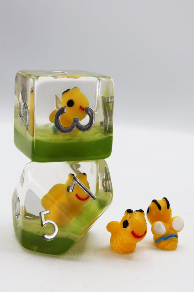 Happy Bees RPG Dice Set (ONLINE ORDER ONLY)