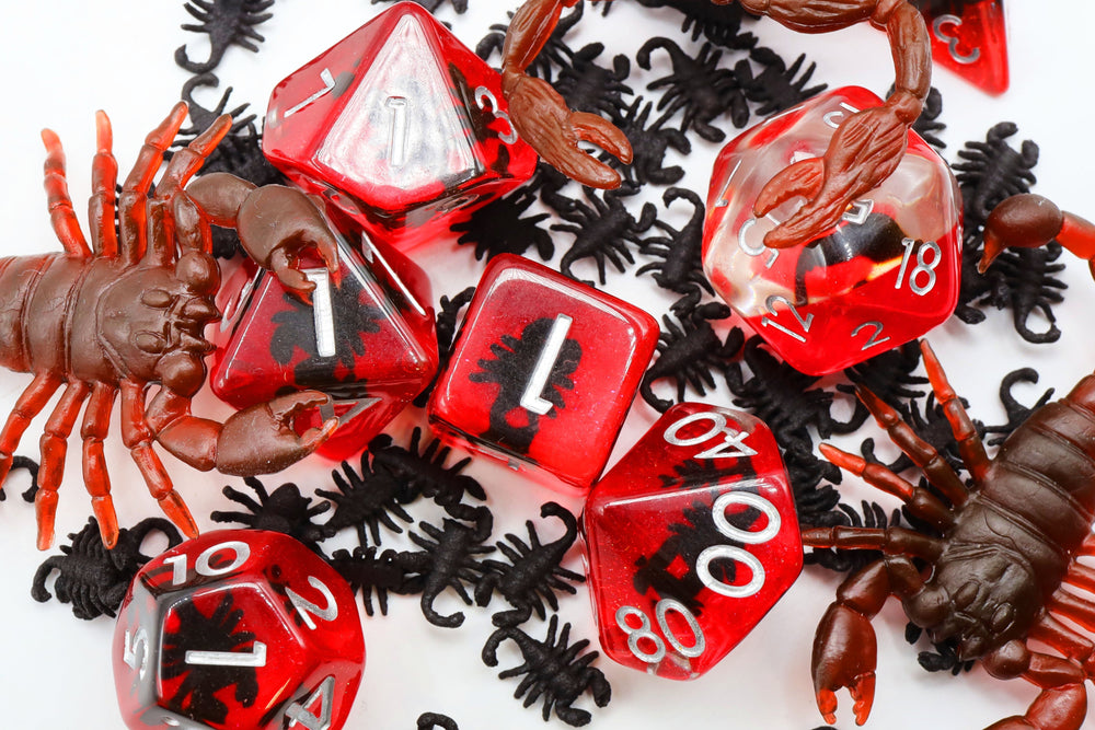 Scorpion RPG Dice Set (ONLINE ORDER ONLY)