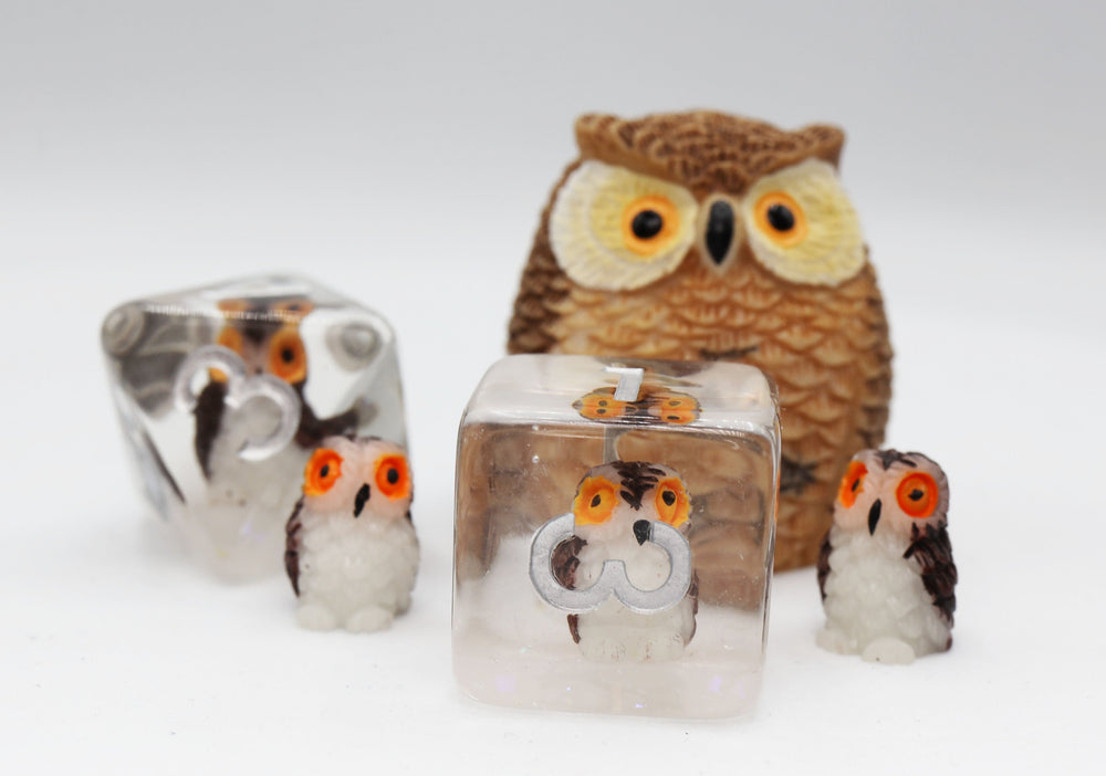 Wise Owl RPG Dice Set (ONLINE ORDER ONLY)