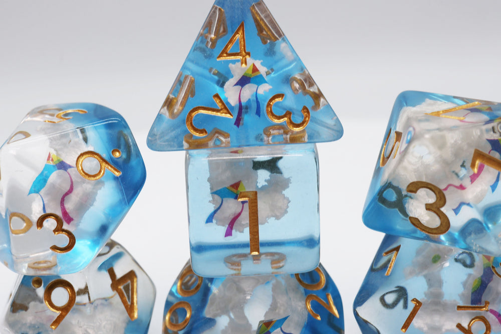 Kite & Clouds RPG Dice Set (ONLINE ORDER ONLY)
