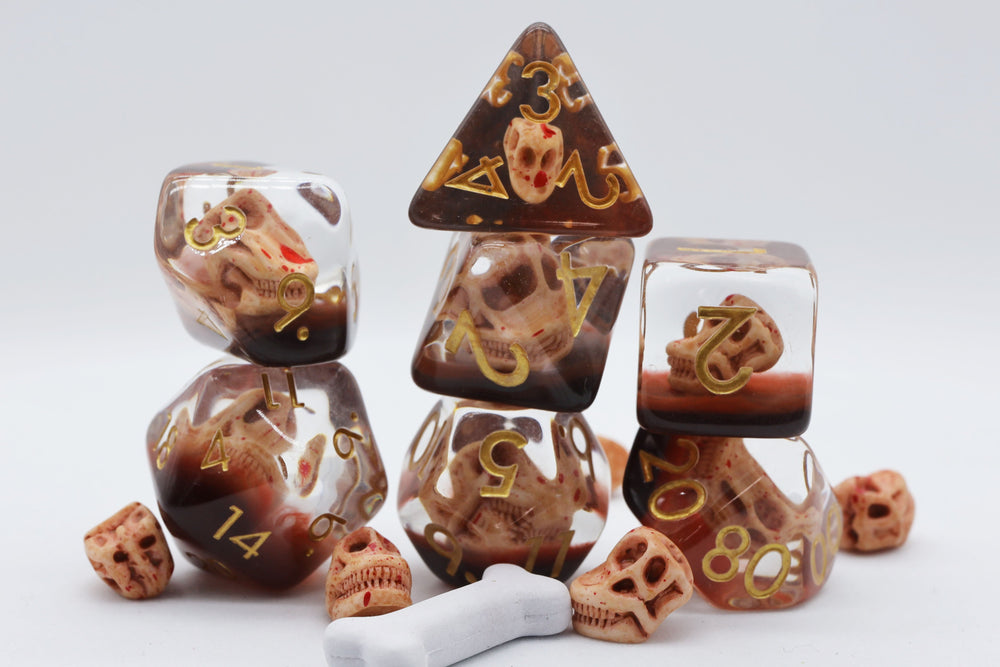 Dino Fossil RPG Dice Set (ONLINE ORDER ONLY)