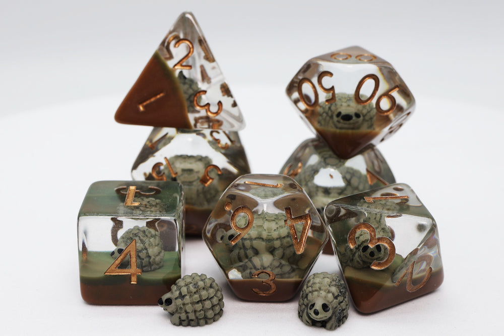 Hedgehog RPG Dice Set (ONLINE ORDER ONLY)