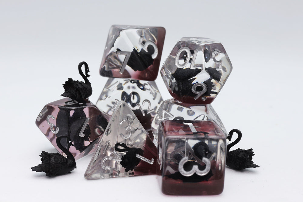 Black Swan RPG Dice Set (ONLINE ORDER ONLY)